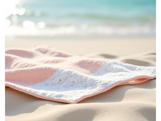 Soft, quick-dry sand-free beach towel